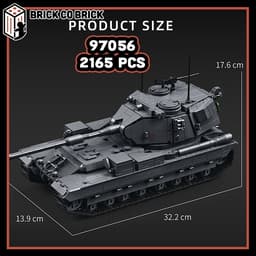 Mô hình Tank  FV215 DESTROYER  Mô hình Tank Quân sự Hạng Nặng  FV215 DESTROYER 97056 1