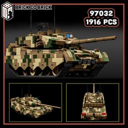 Mô hình Tank TYPE 99B Mô hình Tank Quân sự Hạng Nặng TYPE 99B 97032 6