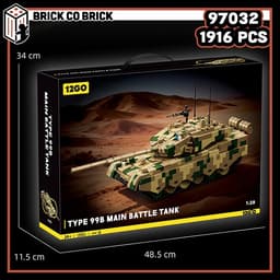 Mô hình Tank TYPE 99B Mô hình Tank Quân sự Hạng Nặng TYPE 99B 97032 4