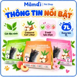 Cát Sắn Pethaven Dành Cho Mèo - An Toàn Cho Môi Trường, 7L ~ 2KG Cát Vệ Sinh Nguyên Liệu Củ Sắn 3
