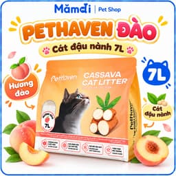 Cát Sắn Pethaven Dành Cho Mèo - An Toàn Cho Môi Trường, 7L ~ 2KG Cát Vệ Sinh Nguyên Liệu Củ Sắn 4