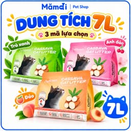 Cát Sắn Pethaven Dành Cho Mèo - An Toàn Cho Môi Trường, 7L ~ 2KG Cát Vệ Sinh Nguyên Liệu Củ Sắn 6