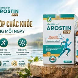 [CHÍNH HÃNG - 60VIÊN] Viên xương khớp Arostin, hỗ trợ thoái hoá khớp, thấp khớp, đau khớp - Viện Hàn Lâm KH&CN Việt Nam 5