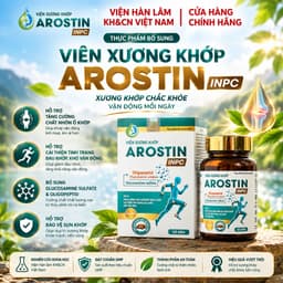 [CHÍNH HÃNG - 60VIÊN] Viên xương khớp Arostin, hỗ trợ thoái hoá khớp, thấp khớp, đau khớp - Viện Hàn Lâm KH&CN Việt Nam 1