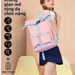 [Mới] Balo Cầu Lông Thể Thao Kawasaki K1G00-B8228 Hồng xinh đẹp 1