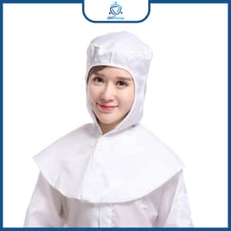 Mũ Trùm Phòng Sạch UNTG Cho Công Nhân Dùng Trong Nhà Máy, Công Nghiệp 2