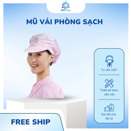 Mũ Nữ Phòng Sạch UNTG Đa Dạng Màu Chống Tĩnh Điện Dùng Trong Nhà Máy, Điện Tử, Xí Nghiệp 1