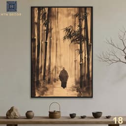Tranh Canvas Thiền Nghệ Thuật, Tranh Treo Tường, Tranh Trang Trí Nhà Cửa, Phòng Khách, Phòng Thiền 6