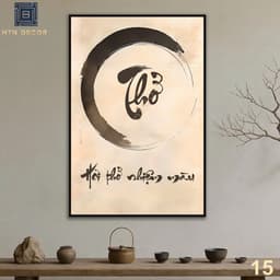 Tranh Canvas Thiền Nghệ Thuật, Tranh Treo Tường, Tranh Trang Trí Nhà Cửa, Phòng Khách, Phòng Thiền 2