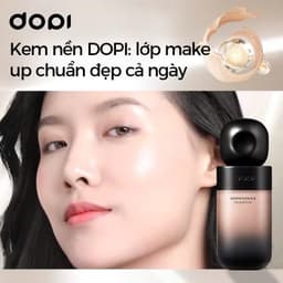 Kem nền DOPI 35ml với chất kem mỏng mịn, che phủ tốt, kiềm dầu, giữ nền bền màu, lâu trôi 7
