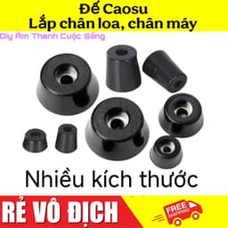(4 Cái) Chân loa chân đế 𝗖𝗮𝗼 𝘀𝘂 chống rung chống trượt DIY - 1