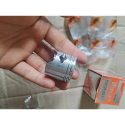 Bộ Pitong Kèm Xéc Măng ( Bạc ) Phe Ắc Đầy Đủ từ 30ly - 40ly Loại tốt Dành Cho Máy Cắt Cỏ hàng Hãng 3