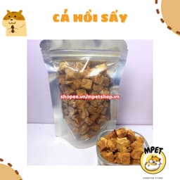 [50GR] Cá Hồi Sấy – Giàu Omega-3 & Protein - Vỗ Béo, Mượt Lông, Sáng Mắt 4
