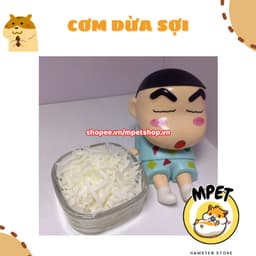 [50GR] Cơm Dừa Sấy Sợi – Bổ Sung Chất Béo Tốt, Tăng Năng Lượng, Vỗ Béo, Mượt Lông 1