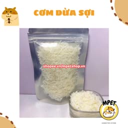 [50GR] Cơm Dừa Sấy Sợi – Bổ Sung Chất Béo Tốt, Tăng Năng Lượng, Vỗ Béo, Mượt Lông 5