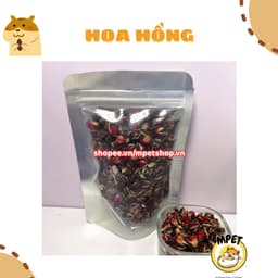 [50GR] Hoa hồng khô – Giải nhiệt, giảm stress, hỗ trợ tiêu hóa, khử mùi hôi chuồng 5
