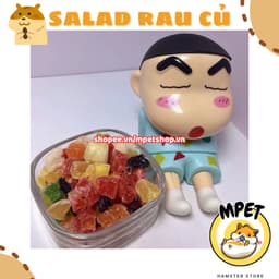 [50GR - Snack ăn dặm] Salad Rau Củ – Giải Nhiệt & Bổ Sung Chất Xơ Cho Hamster 1