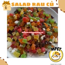 [50GR - Snack ăn dặm] Salad Rau Củ – Giải Nhiệt & Bổ Sung Chất Xơ Cho Hamster 3