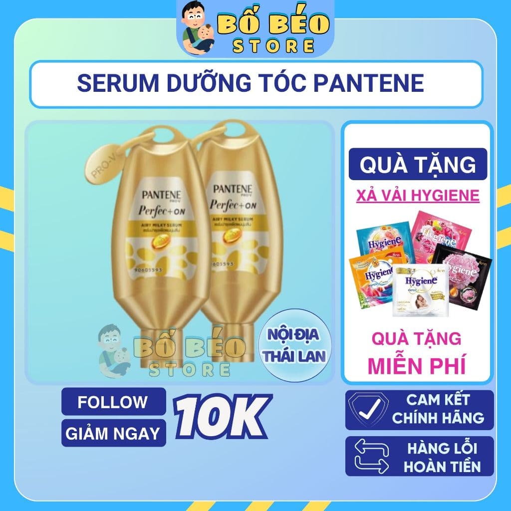 Serum dưỡng tóc Pantene Pro-V Thái Lan 40ml phục hồi tóc hư tổn, cung cấp độ ẩm tóc suôn mượt