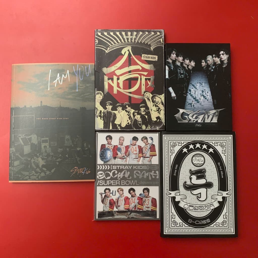 Album Stray Kids Kpop Official CD Photobook Photocard – Album Đã Qua Sử Dụng