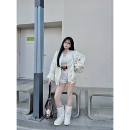 Áo Khoác Gió Bomber Tay Nhún Nam Nữ Thêu Chữ - Áo Khoác Dù Bomber Jacket Tay Nhín Thêu Chữ Lưng 5