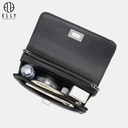 [Tặng hộp 20.10] Túi xách nữ thời trang ELLY EL225 đeo chéo xách tay đeo vai da tổng hợp cao cấp chính hãng 6
