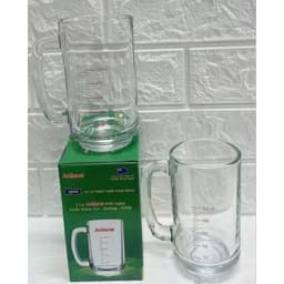 LY THỦY TINH CÓ VẠCH CHIA, TAY CẦM TIỆN LỢI 2