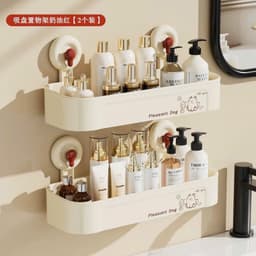 Kệ Hít Chân Không Để Đồ Nhà Tắm, Bếp, Phòng Ngủ Đa Năng Không Cần Khoan Tiện Lợi GIA DỤNG VĨNH NGÂN 4