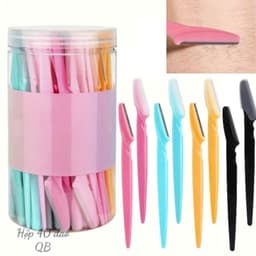 "Lọ 40 Dao Cạo Lông Mày - Dao Tỉa & Định Hình Lông Mày Chuyên Nghiệp" 5
