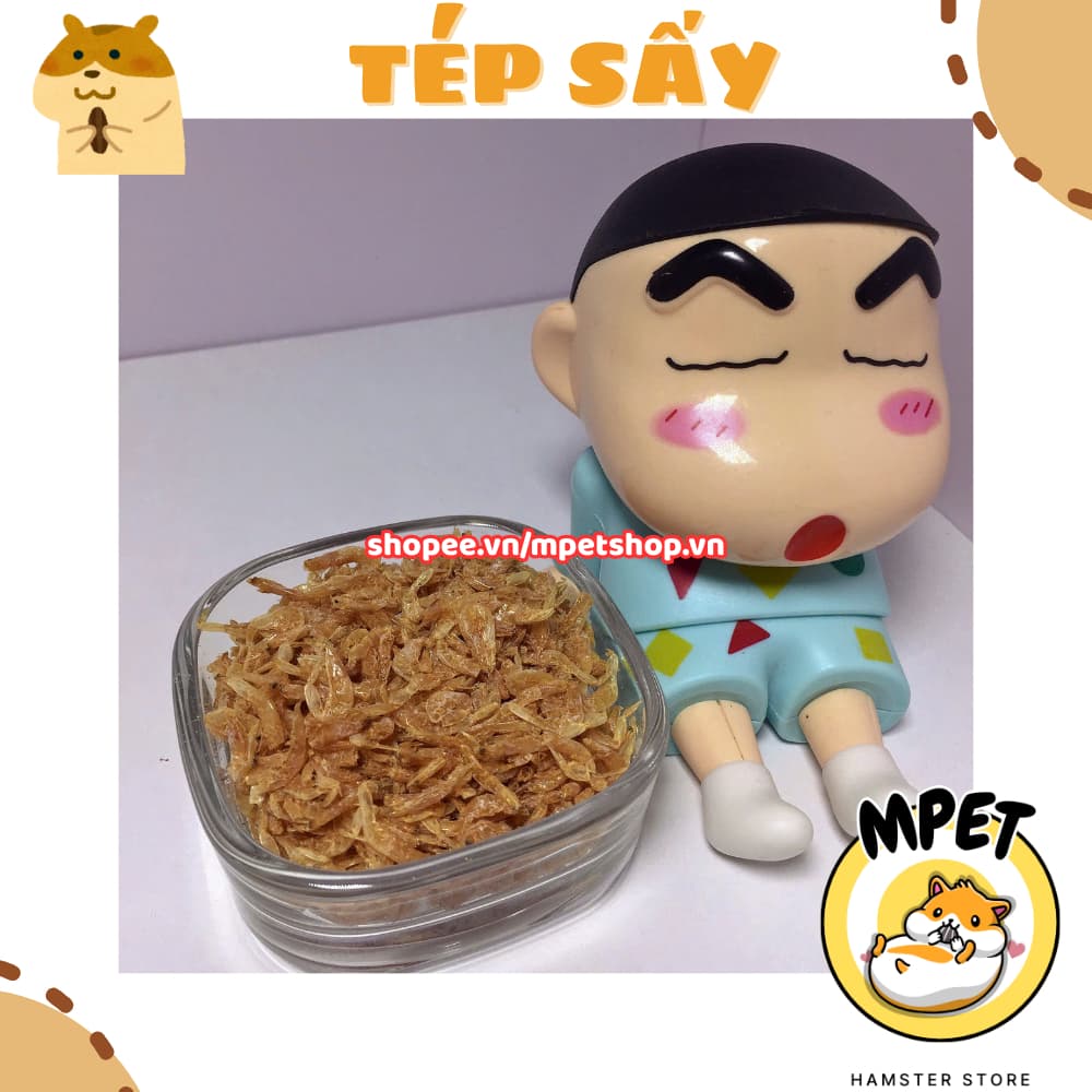 {50GR] Tép khô vỗ béo, mượt lông cho hamster