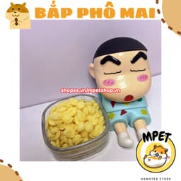 [50Gr - Snack ăn dặm] BẮP DẸP PHÔ MAI - VỖ BÉO, BỔ SUNG CHẤT XƠ, HỖ TRỢ TIÊU HÓA 1