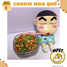 [50Gr - Snack ăn dặm] COOKIE HOA QUẾ - MÀI RĂNG, BỔ SUNG CHẤT XƠ, HỖ TRỢ TIÊU HÓA 1