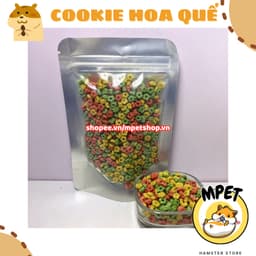 [50Gr - Snack ăn dặm] COOKIE HOA QUẾ - MÀI RĂNG, BỔ SUNG CHẤT XƠ, HỖ TRỢ TIÊU HÓA 3