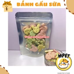 [50GR - Snack ăn dặm] BÁNH GẤU SỮA– Bổ Sung Canxi, Vỗ Béo 3