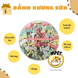 [50GR - Snack ăn dặm] BÁNH XƯƠNG SỮA– Bổ Sung Canxi, Vỗ Béo 2