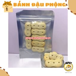 [50GR - Snack ăn dặm] BÁNH ĐẬU PHỘNG– Bổ Sung Canxi, Vỗ Béo 3
