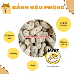 [50GR - Snack ăn dặm] BÁNH ĐẬU PHỘNG– Bổ Sung Canxi, Vỗ Béo 2