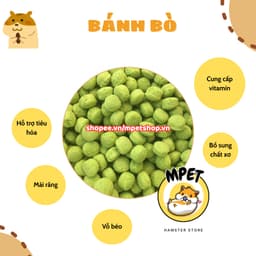 [50Gr - Snack ăn dặm] BÁNH BÒ XANH - MÀI RĂNG, HỖ TRỢ TIÊU HÓA, BỔ SUNG CHẤT XƠ 2