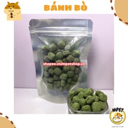 [50Gr - Snack ăn dặm] BÁNH BÒ XANH - MÀI RĂNG, HỖ TRỢ TIÊU HÓA, BỔ SUNG CHẤT XƠ 3