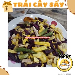 [50Gr - Snack ăn dặm] TRÁI CÂY SẤY - VỐ BÉO, HỖ TRỢ TIÊU HÓA, BỔ SUNG CHẤT XƠ 1
