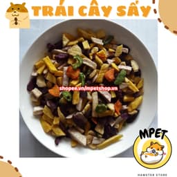 [50Gr - Snack ăn dặm] TRÁI CÂY SẤY - VỐ BÉO, HỖ TRỢ TIÊU HÓA, BỔ SUNG CHẤT XƠ 3