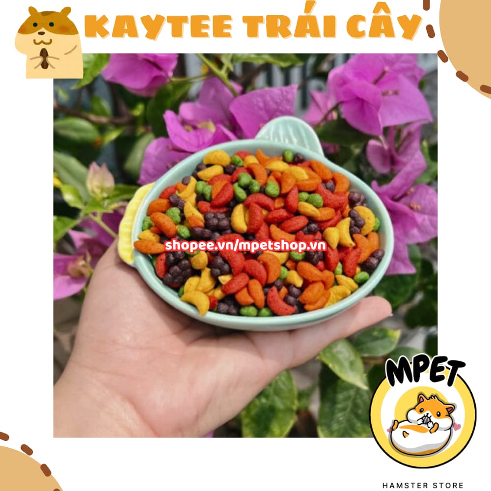 [50Gr - Snack ăn dặm] KAYTEE TRÁI CÂY - VỖ BÉO, HỖ TRỢ TIÊU HÓA, BỔ SUNG VITAMIN