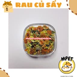 [50Gr - Snack rau củ] RAU CỦ SẤY LẠNH - BỔ SUNG CHẤT XƠ & VITAMIN, GIẢI NHIỆT, GIẢM STRESS  🥕🥬 3