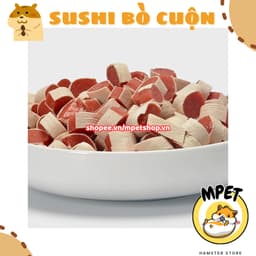 [50GR] SUSHI BÒ CUỘN – Bổ Sung Protein & Vỗ Béo, Mượt Lông 2