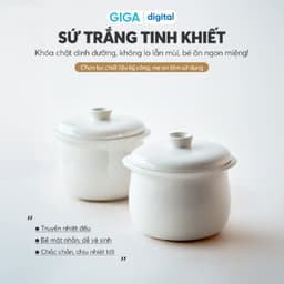 Nồi Nấu Chậm Bear DDZ-A08T8, 0.8L - Công suất 200W - 5 chế độ nấu tự động, Hàng Chính Hãng 5