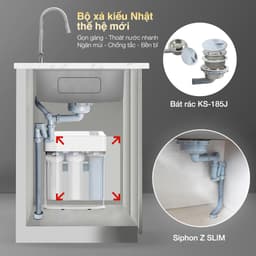 Chậu rửa bát Kluger KH8050FS Basic | Hàng chính hãng Hàng chính hãng 3