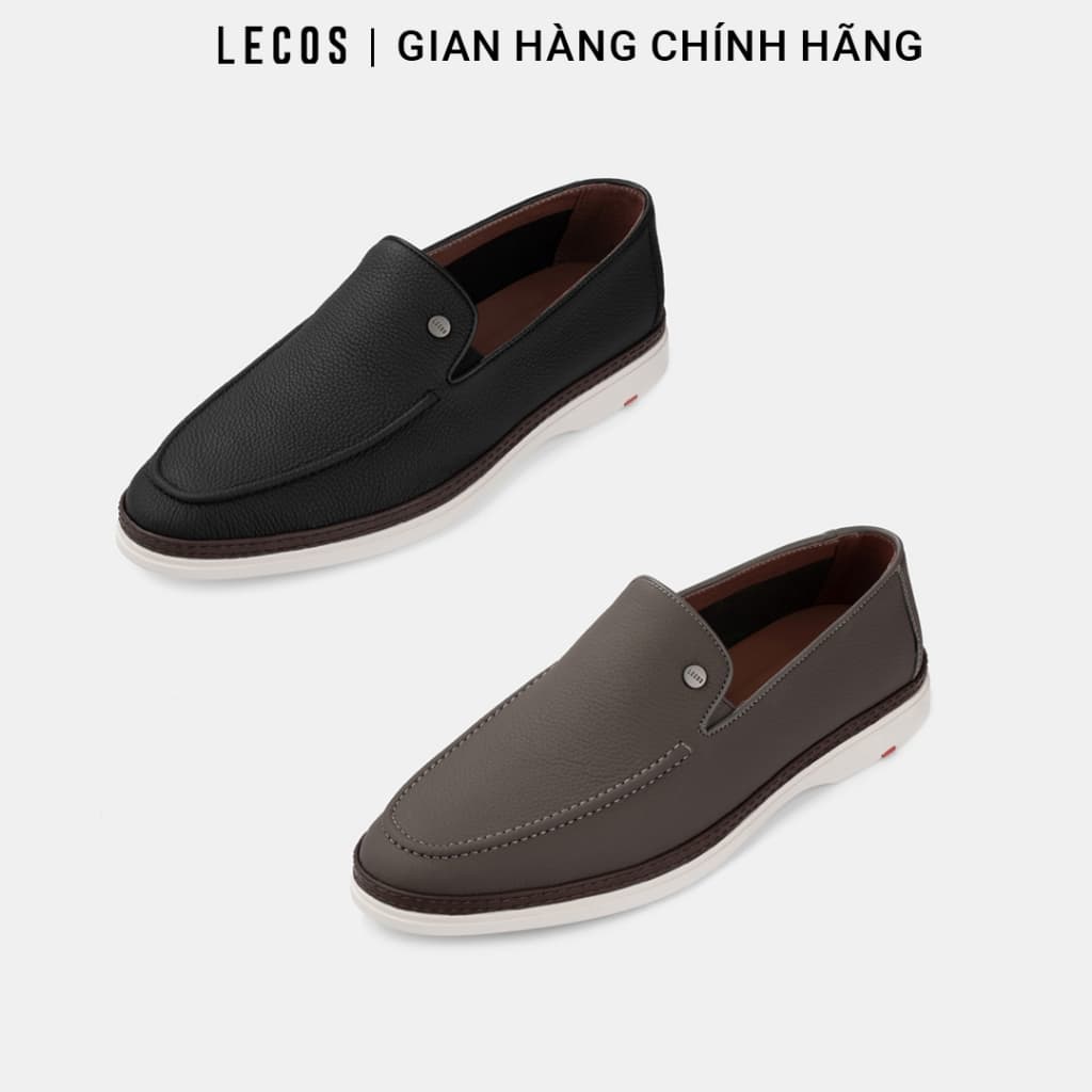 Giày Tây Nam LECOS LG49 Oxford Da Bò Thật Đế Đúc Chống Mòn Gặp Đối Tác