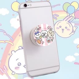Giá đỡ điện thoại pop socket CHIIKAWA in hình Chiikawa Hachiware Usagi Momonga Rakko Shisa anime manga xinh xắn 1