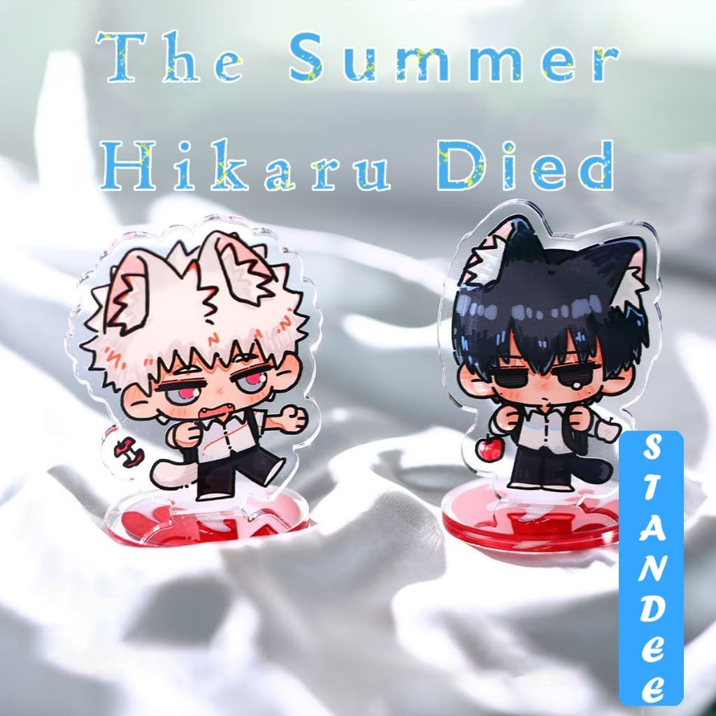 (mua 1 tặng 1) (3cm) Mô hình THE SUMMER HIKARU DIED ver ĐỒNG PHỤC THÚ Mùa hè Hikaru chết standee in hình chibi