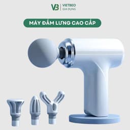 Máy massage cầm tay mini DIDOOGLT massage đấm lưng mát xa cổ vai gáy 4 đầu 6 chế độ 1
